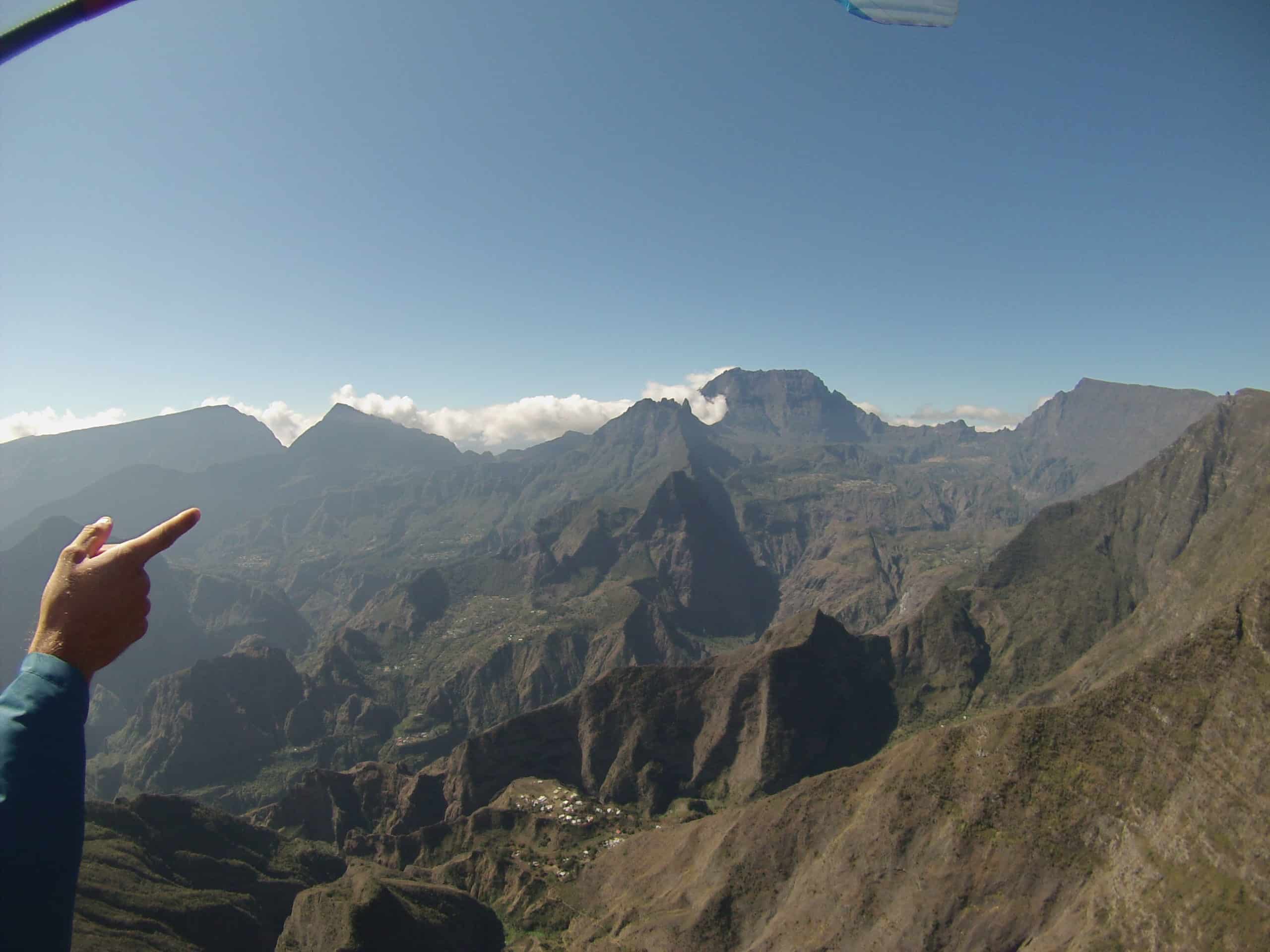 Parapente à la Réunion